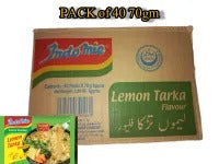 Indomie Lemon Tarka Flavour Instant Noodles, 70g, Pack of 40 Noodles