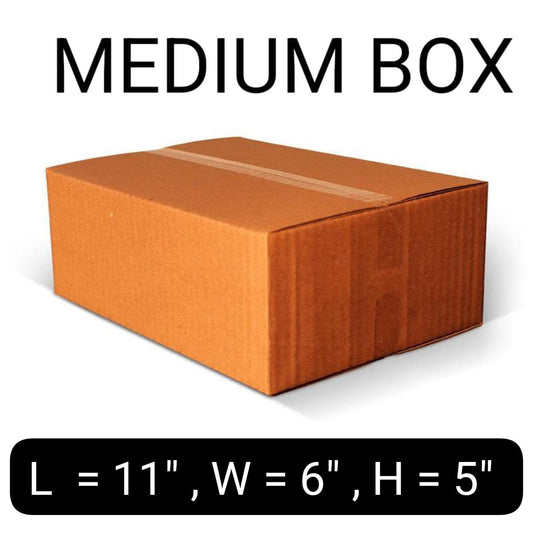 Plain Packing Box Size MEDIUM (11 * 6 * 5) Inch-Plain Packing Box Bundle of 10 & 20 Box -Shipping Boxes ,Packing Material